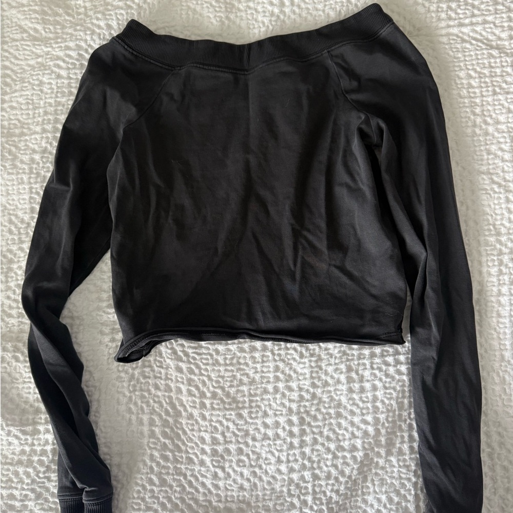Free People Black Off-Shoulder Women's Top